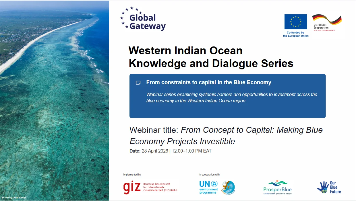 From Concepts to Capital: Unlocking Blue Economy Investment in the Western Indian Ocean